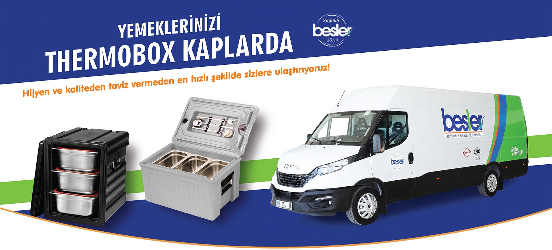 Yemeklerinizi Thermobox Kaplarda Ulaştırıyor